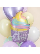 Воздушный шар фольгированный 26" «Кекс» - фото 120956834