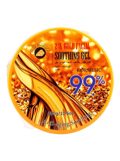 24-каратный золотой гель для лица и тела 300 г