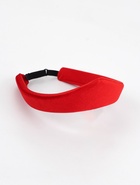 Ободок - кокошник для волос QF «Мария», 18×5.5 см, красный - фото 68976488