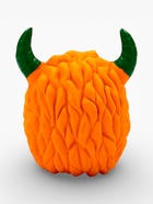 Пищащая игрушка для собак «Монстр», 7×5.5 см, латекс, оранжевая - Фото 2