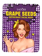 Маска тканевая антиоксидантная для лица с маслом косточек винограда, 25 г (комплект 5 шт) - фото 68976512