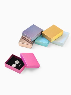 Набор подарочных коробочек под набор 6 шт. «Голография», 7×9 см, МИКС