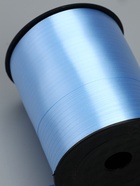 Лента для декора, подарков и шаров, голубой, 0.5 см × 500 м - фото 68182934