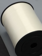 Лента для декора, подарков и шаров, шампань, 0.5 см × 500 м - фото 68182938