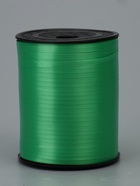 Лента для декора, подарков и шаров, зеленый, 0.5 см × 500 м - фото 68182939