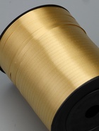 Лента для декора, подарков и шаров, золотой, 0.5 см × 500 м - Фото 2