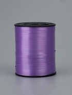 Лента для декора, подарков и шаров, сиреневый, 0.5 см × 500 м - фото 68182951