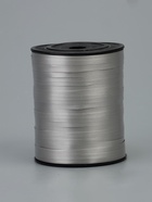 Лента для декора, подарков и шаров, серебристый, 0.5 см × 500 м - фото 68182955