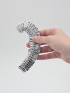 Пакеты - крышки на тарелку для свежести и тепла еды, на резинке, фольга, набор 10 шт., d до 36 см, серебристые (комплект 2 шт) - фото 68976521