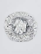 Пакеты - крышки на тарелку для свежести и тепла еды, на резинке, фольга, набор 10 шт., d до 36 см, серебристые (комплект 2 шт) - фото 68976522