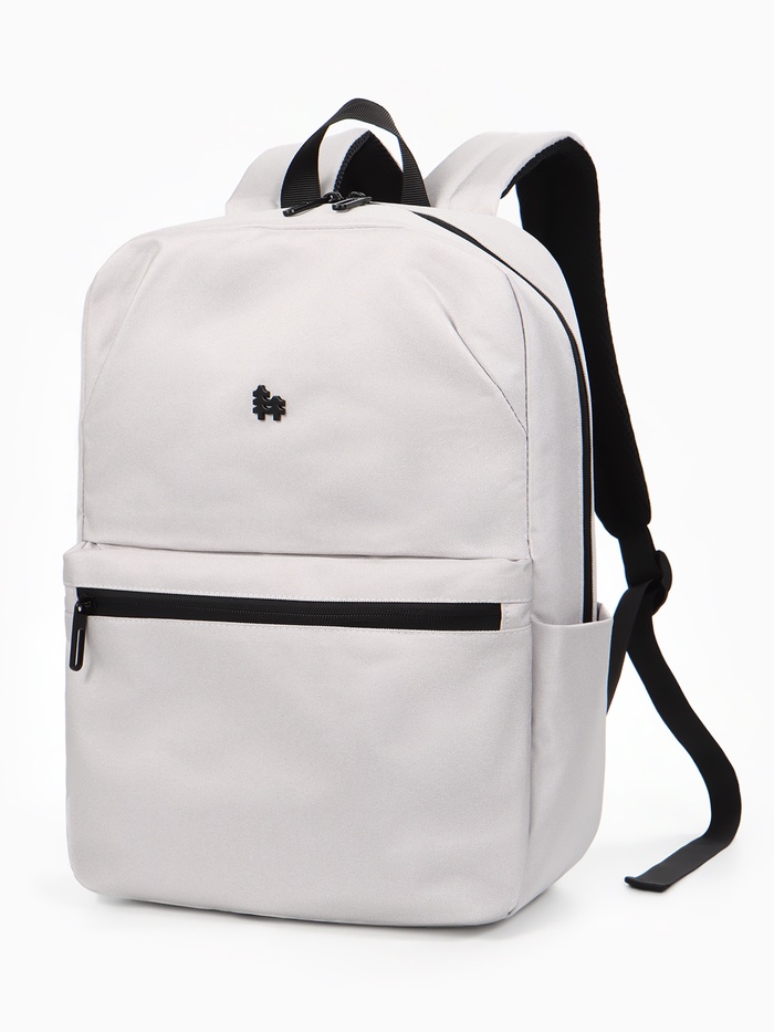 Рюкзак школьный, 1 отделение, 4 кармана, 28×9.5×42 см, серый - Фото 1