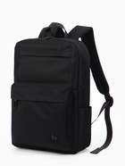 Рюкзак школьный, 1 отделение, 5 наружных карманов, однотонный, 28×9.5×42 см, чёрный - фото 68976535