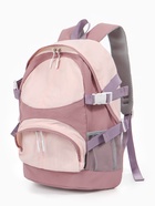 Рюкзак школьный, 1 отделение, 4 кармана, 30×14×43 см, розовый - фото 68976544
