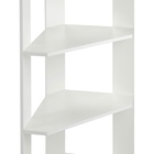 УЦЕНКА Стеллаж угловой №4, 480×480×1800, Белый - Фото 3