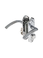 УЦЕНКА Замок врезной LOCKLAND RD001, с ручкой, 3 ключа, цвет хром - Фото 2