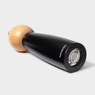 УЦЕНКА Мельница для специй Ollander, 22 см, чёрная - Фото 3