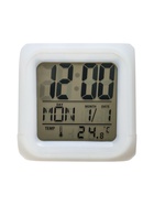УЦЕНКА Часы - будильник Luazon LB-03, дата, температура, белый - Фото 2