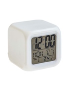УЦЕНКА Часы - будильник Luazon LB-03, дата, температура, белый - Фото 3