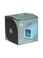 УЦЕНКА Часы - будильник Luazon LB-03, дата, температура, белый - Фото 7