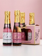 Подарочный набор Love Champagne, гель для душа и соль для ванны во флаконах шампанское, Чистое Счастье - фото 68976571