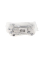 УЦЕНКА Ручка-скоба WAVE PC173BL, м/о 128 мм, чёрная, 7 шт. 10986205