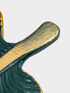 УЦЕНКА Блюдо для фруктов «Тропический лист» 26×20.5 см, зелёная - Фото 5