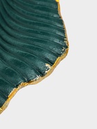 УЦЕНКА Блюдо для фруктов «Тропический лист» 26×20.5 см, зелёная - Фото 7