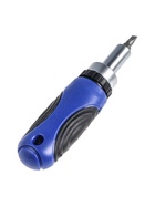 УЦЕНКА Вороток-отвертка с набором бит и головок ТУНДРА ВДОМ, реверс, 30 предметов - Фото 4