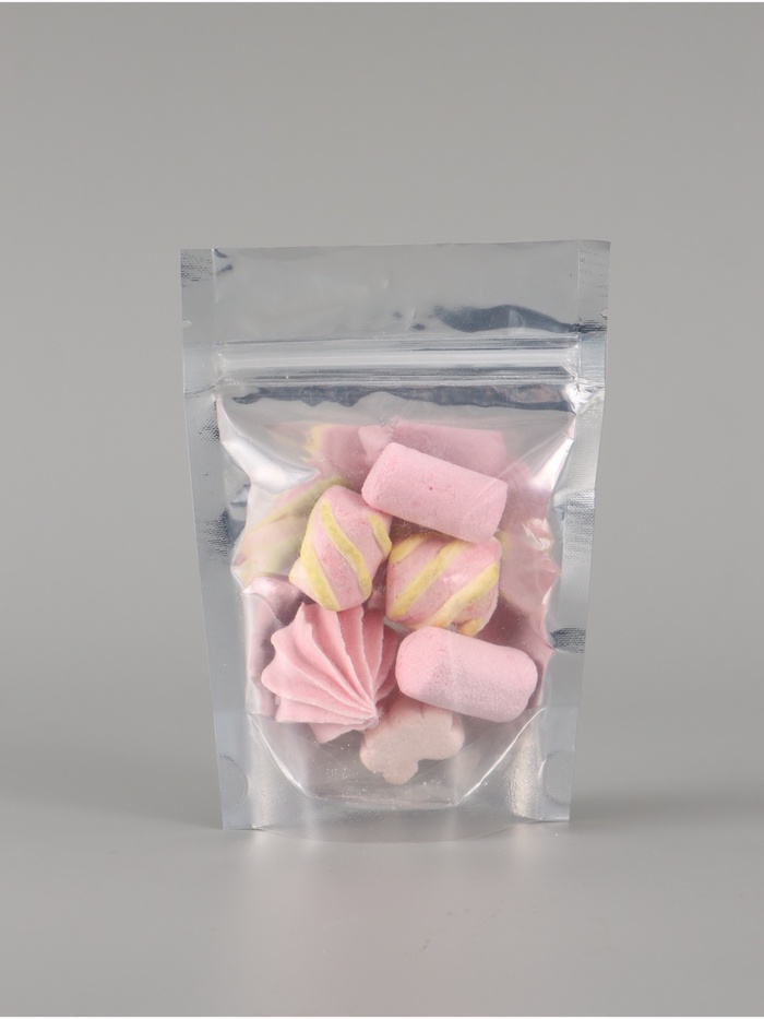 Пакет дой-пак металлизированный с прозрачной стенкой 10.5 × 15 см - Фото 1