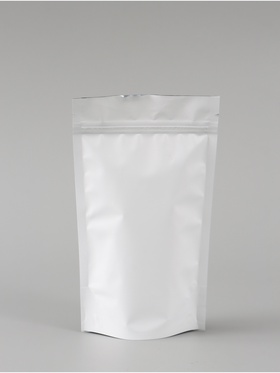 Дой пак металлизированный белый матовый 120х210