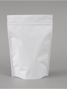 Дой пак металлизированный белый матовый 160х230