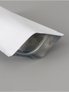 Пакет дой-пак металлизированный белый матовый 16 × 23 см  (артикул 10824091)  большой выбор товаров оптом и в розницу по низким ценам с доставкой