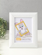 Фоторамка для фото 15×21 см Keep memories Luxe Elegance, пластик, белый, (пластиковый экран) - Фото 2