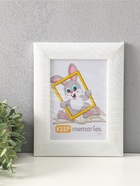 Фоторамка для фото 15×21 см Keep memories Luxe Elegance, пластик, белый, (пластиковый экран)  (артикул 10972632)  большой выбор товаров оптом и в розницу по низким ценам с доставкой