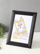 Фоторамка для фото 21×30 см Keep memories Luxe Elegance, с ножкой, пластик, чёрный, (пластиковый экран) - Фото 3