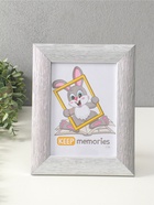 Фоторамка для фото 15×21 см Keep memories Luxe Elegance, пластик, серебро, (пластиковый экран) - фото 809461653