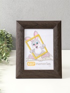 Фоторамка для фото 15×21 см Keep memories Luxe Elegance, пластик, коричневый, (пластиковый экран) - фото 809461663