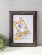 Фоторамка для фото 21×30 см Keep memories Luxe Elegance, с ножкой, пластик, коричневый, (пластиковый экран) - Фото 6