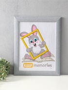 Фоторамка для фото 30×40 см Keep memories Luxe Elegance, пластик, серо-голубой, (пластиковый экран) - фото 809461698