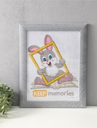 Фоторамка для фото 30×40 см Keep memories Luxe Elegance, пластик, серо-голубой, (пластиковый экран)  (артикул 10972667)  большой выбор товаров оптом и в розницу по низким ценам с доставкой