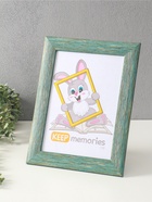 Фоторамка для фото 21×30 см Keep memories Luxe Elegance, с ножкой, пластик, морской, (пластиковый экран) - фото 809461720