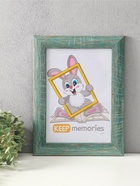 Фоторамка для фото 21×30 см Keep memories Luxe Elegance, с ножкой, пластик, морской, (пластиковый экран) - Фото 6