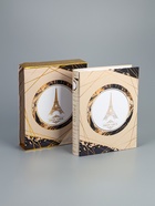 УЦЕНКА Фотоальбом на 200 фото 10×15 см «Париж» в коробке МИКС 5.5×20.6×26.2 10986258