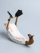 УЦЕНКА Подставка под бутылку «Уточка в белом», 30×20×25 см, дерево - Фото 3