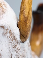 УЦЕНКА Подставка под бутылку «Уточка в белом», 30×20×25 см, дерево - Фото 8