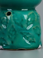 УЦЕНКА Аромалампа керамика «Листья» морская лагуна 6.7×6.7×7.5 см 10986261