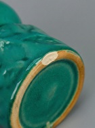 УЦЕНКА Аромалампа керамика «Листья» морская лагуна 6.7×6.7×7.5 см 10986261