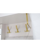 Прихожая «Николь – 1», 900×400×2400 мм, цвет кашемир/ручки сатиновое золото - Фото 6