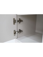 Прихожая «Николь – 1», 900×400×2400 мм, цвет кашемир/ручки сатиновое золото - Фото 9