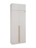 Шкаф Николь-2 Кашемир ручки сатиновое золото 10940389